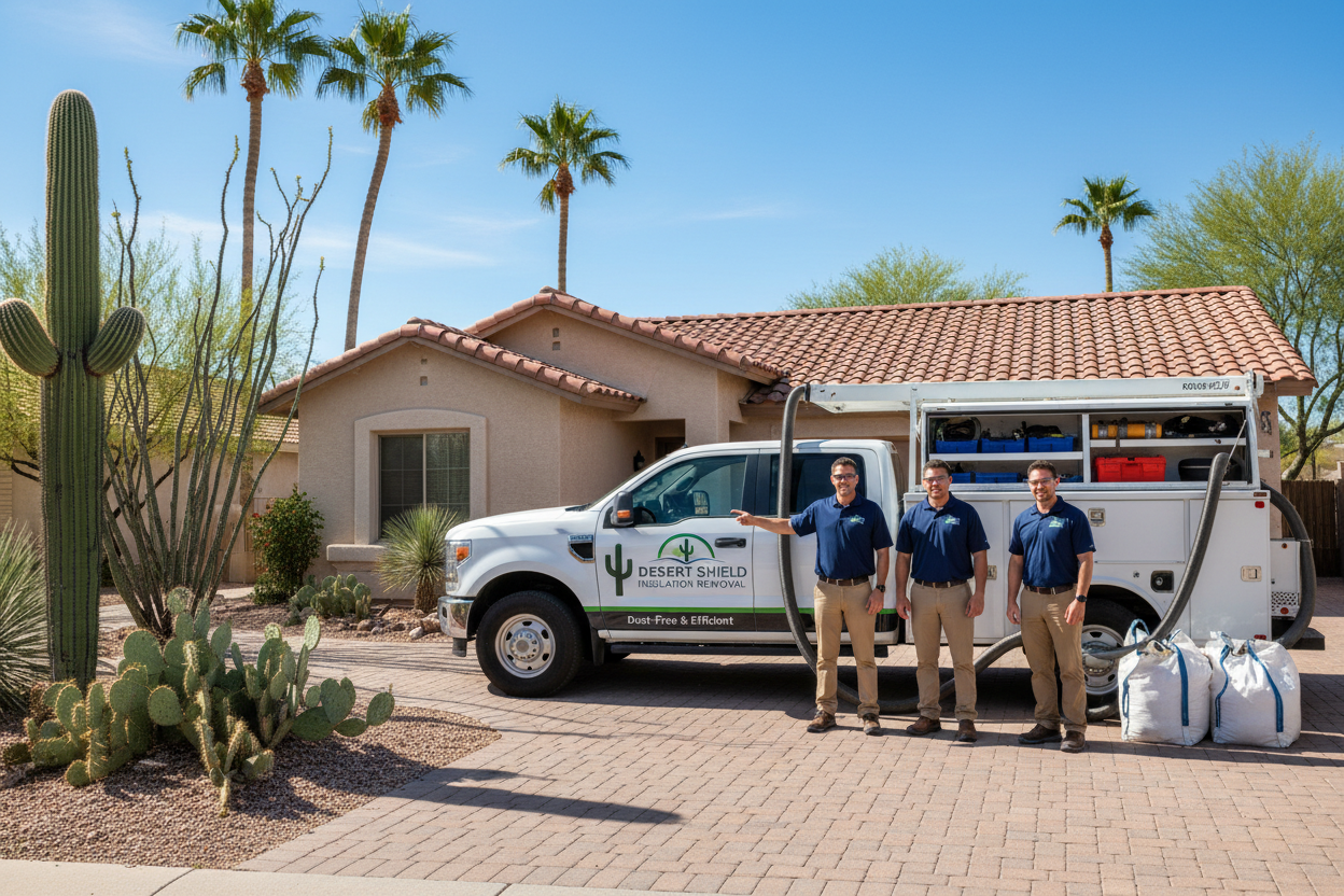 Arizona insulation removal professional team